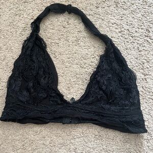 Urban Outfitters Black Lace Bralette